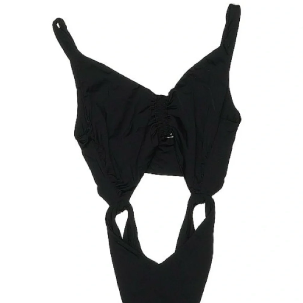 Frankie’s bikini sz medium. Monokini one piece w/cutouts. Adjustable coverage